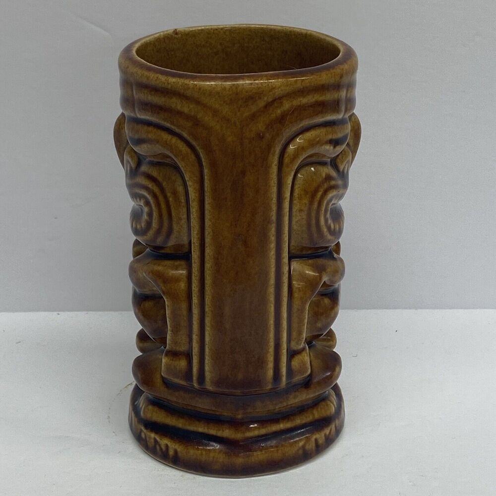 Tiki Leilani Mug Cup Tumbler Orchids of Hawaii Vintage Decor Vase - Picture 2 of 8